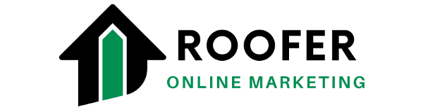 Roofer Online Marketing logo green black